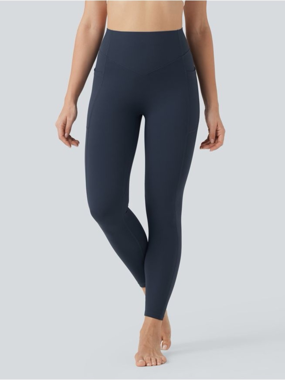 Halara UltraSculpt™ High Waisted Tummy Control Scrunch Shaping Yoga Leggings S - Picture 3 of 8